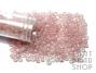 Size 6-0 Seed Beads - Transparent Rainbow Pink